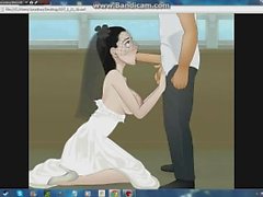 Super Deepthroat Bride - Wedding Day