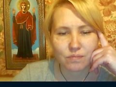 Hot 48 yo Russian mature Tamara play on skype