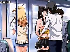 Brunette Anime Porn - Brunette anime cutie gets rubbed | porn film N6536085