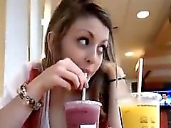 amateur brunette masturbation public 