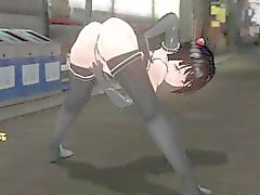 anime 3d mucama 