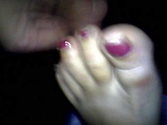 wife pink toes service