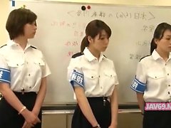 cfnm group sex handjob japanese uniform 