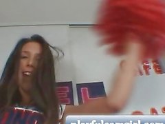 pom-pom girls masturbation étudiant bébé 