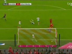 Wolfsburg girl 9 minutes of blowjob for cum Guardiola and Lewandowski