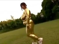 gold paint japanese paint body paint 