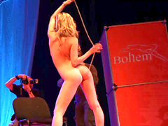 Strip show, recent, stage