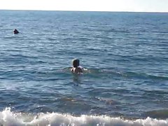 amateur plage femme la playa 