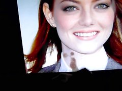 Emma Stone Cum Tribute