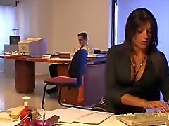 Blowjob from the new Secretary