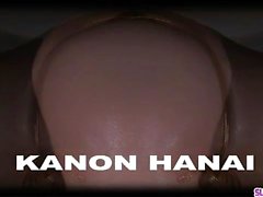 Kanon Hanai feels large penis smacking her bush