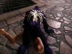 spiderman skyrim video game sexo anal foda boquete 