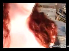 bbw cumshot handjob açık redhead 