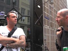 Real inked Dutch whoore fucked by tourist