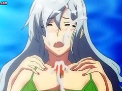 Bikini Blowjobs Animated - Anime bikini bimbo sucking down a bad boys big dick | porn film N13707825