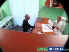 FakeHospital Hot nurse seduce and fucks her old college professor