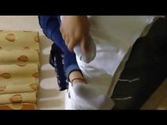 calze cinesi -studente ragazza di -piedi piedi feticcio 