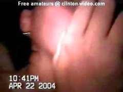 Home made sex tape by a couple doing the deed on April 2004