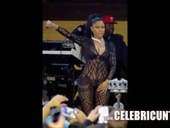 Ebony Pussy Celebrity - Nicki Minaj Naked With Cum On Tits | porn film N16418852