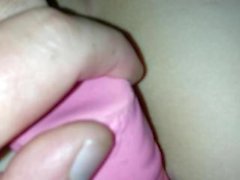Wifes 1st time trying DP with my cock and dildo