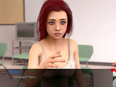 3d classroom college game milf 