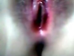 close-up hairy masturbation solo teen 