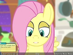 Fluttershy Lesbian - My Little Pony Twilight, Fluttershy, Rainbow Dash XXX Game | porn film  N16378832