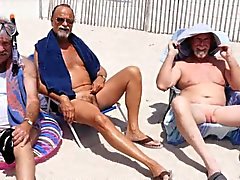 beach brunette group sex 