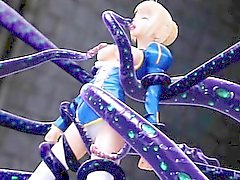 Tentacle 3d Hentai - Rough hentai 3D tentacles | porn film N9139396