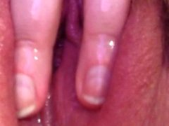 fingersättningen - orgasm slidan cumming dropp i vått - fittan cumshots 