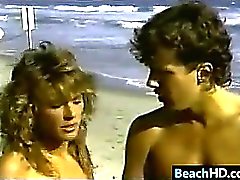 beach blonde blowjob 