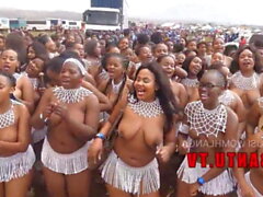 Busty South African Porn - Busty topless South African Zulu girls during Reed Rance - Sunporno  Uncensored | porn film N21055848