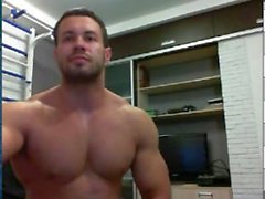 muscle bodybuilder steroid cum cumshot 