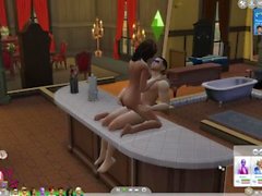 The Sims 4: Wicked Woohoo Sex MOD - Fucking The Neighbourhood.