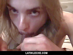 LatinLeche - Latino Kurt Cobain Lookalike drills A wild photographer For Cash