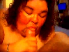 SSBBW Gives a Great Blowjob