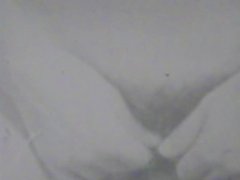 black-and-white 60s cumshot small-tits brunette 