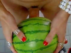 Guy Fucks A Watermelon