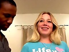 Hot Blonde Interracial